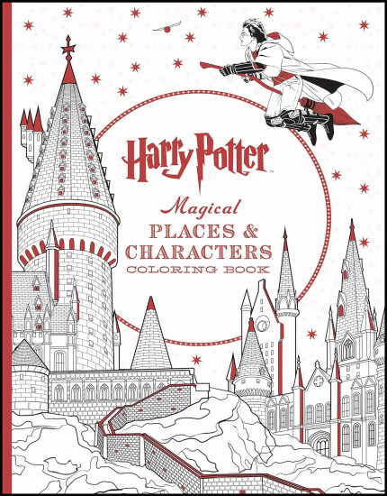 Harry Potter Magical Places & Characters Coloring Book