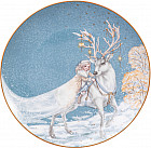 Тарелка закусочная «Снежная королева»