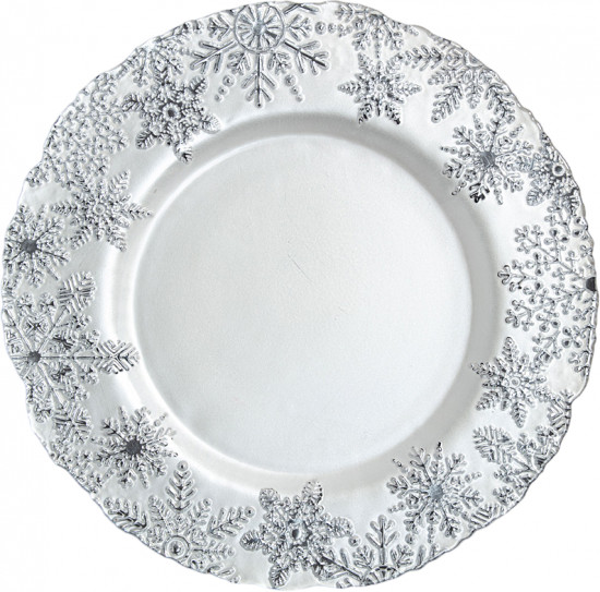 Тарелка подстановочная «Celebration White»