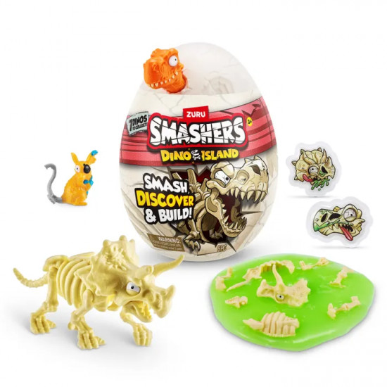 Игрушка-сюрприз «Smashers Nano Egg Остров динозавров»