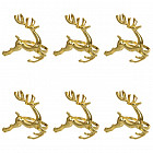 Набор колец для салфеток «Рождественский олень»