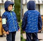 принт синий