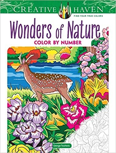 Creative Haven Wonders of Nature Color by Number