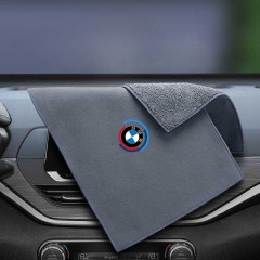 Автосалфетка из микрофибры с логотипом BMW