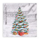 Набор салфеток бумажных «Белая зима»