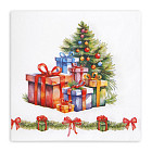 Набор салфеток бумажных «Новогодние подарки»