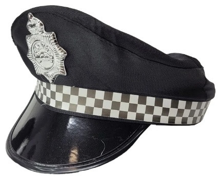 Фуражка полицейского карнавальная «Police»
