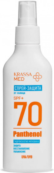 Спрей-защита для безопасного загара «Panthenol» SPF 70+