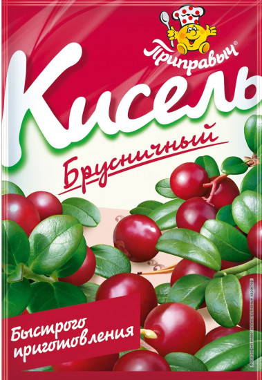 Кисель быстрого приготовления «Брусничный»