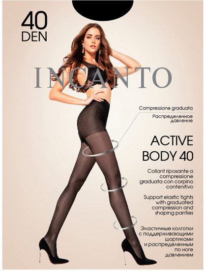 Колготки с шортиками «Active Body 40»