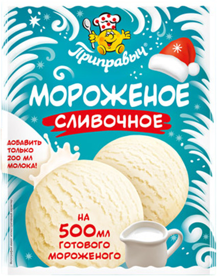 Смесь для приготовления мороженого «Сливочное»