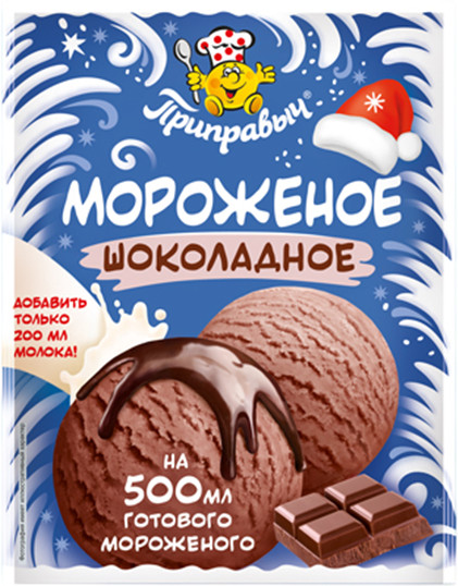Смесь для приготовления мороженого «Шоколадное»