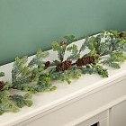 Гирлянда ело­вая с шиш­ка­ми «Ганна»