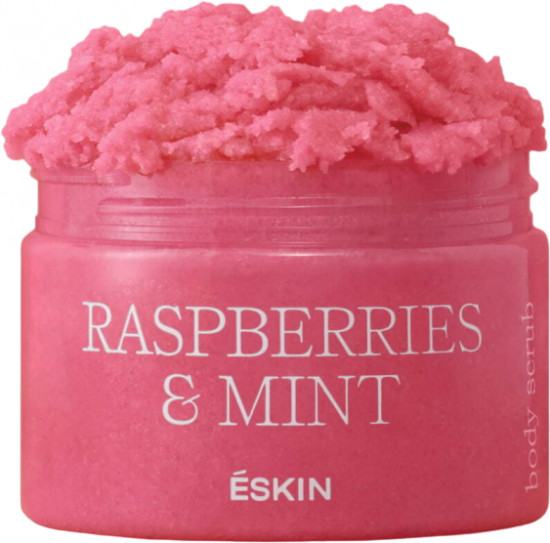 Скраб для тела солевой «Raspberries and mint»
