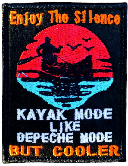 Шеврон  «Enjoy the silence»