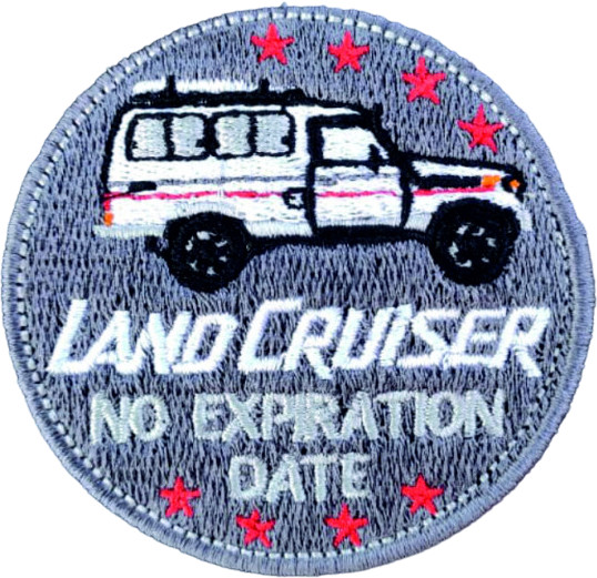Шеврон «Land Cruiser, no expiration date»