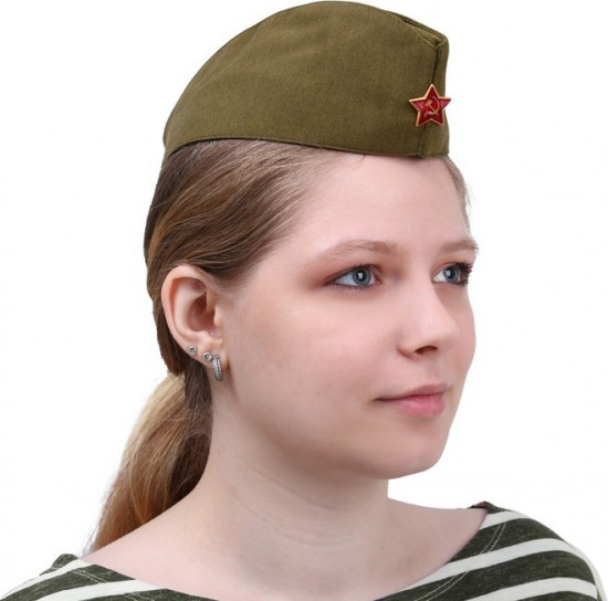 Пилотка солдата карнавальная