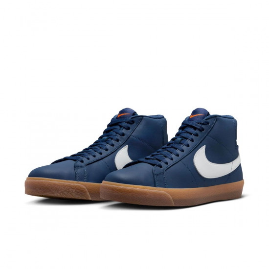 Кроссовки мужские SB Zoom Blazer Mid Navy Gum