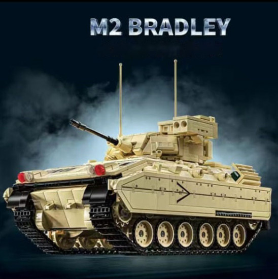 Пластиковый конструктор «Боевая машина пехоты БМП-Бредли M2»