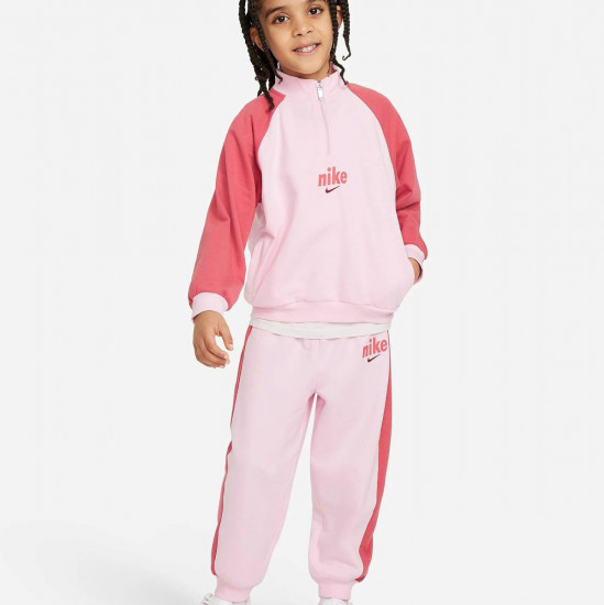 Костюм для девочек спортивный E1D1 Half Zip Kids