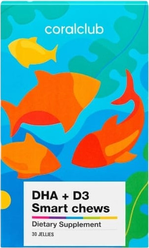 Пастилки жевательные «Омега3 ДГК+D3 Смарт»
