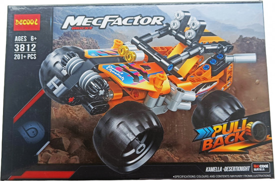 Конструктор «Гоночная машина MecFactor 3812»