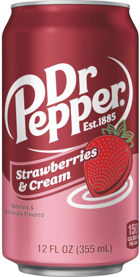Газированный напиток «Strawberries & Cream»