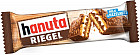 Батончик вафельный Hanuta Riegel «Milch&Nuss»