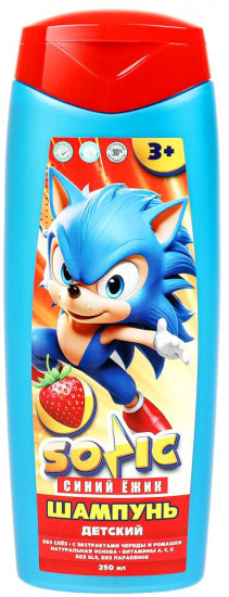 Шампунь детский «Sonic. Клубничный взрыв»