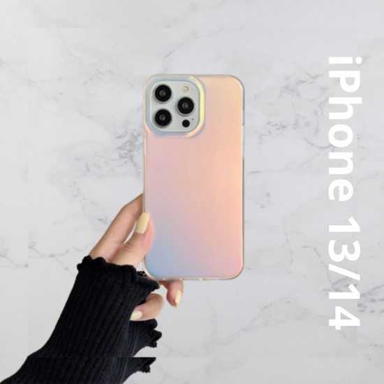 Чехол голографический для iPhone 13, iPhone 14