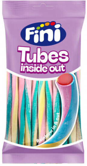 Мармелад жевательный «Tubes Inside Out. Трубочки Торнадо с начинкой»