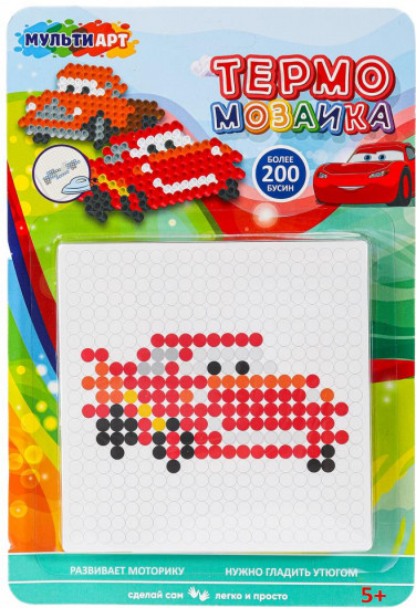 Термомозаика «Гоночная машинка»