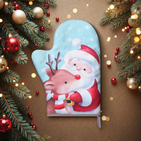 Варежка-прихватка «Новогоднее волшебство»