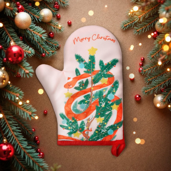 Варежка-прихватка «Merry Christmas»