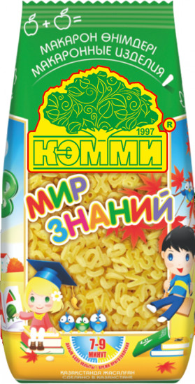 Макароны детские «Мир знаний»