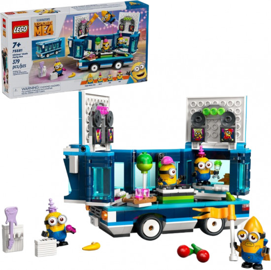 Конструктор LEGO® 75581 Музыкальный автобус Миньонов