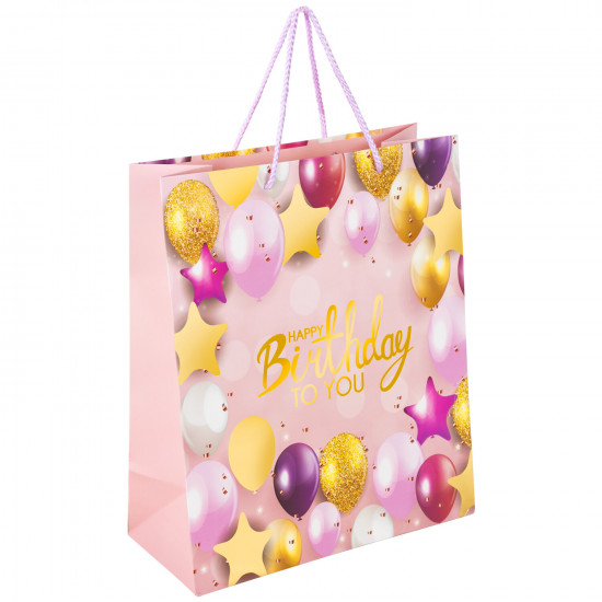 Пакет подарочный «Happy Birthday»