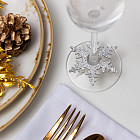 Набор для декора бокалов «Снежинка»