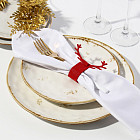 Набор декоративных колец для салфеток «Олень»