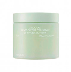 Тонизирующие пилинг-пэды с BHA-кислотой «Celimax Ji Woo Gae Heartleaf BHA Peelind Pad»