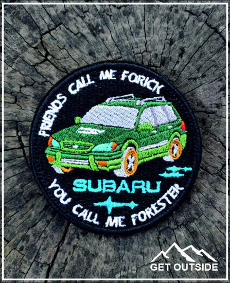 Шеврон «Friends call me Forick, you call me Forester. Друзья зовут меня Форик, ты зови меня Форестер»