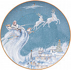 Тарелка «Снежная королева»