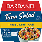 Салат с тунцом и кукурузой в подсолнечном масле