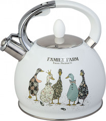 Чайник со свистком «Family farm»