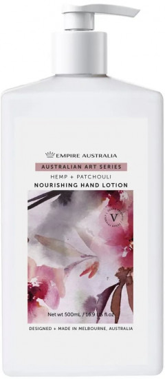 Лосьон для рук с маслами пачули и семян конопли «Nourishing hand lotion»
