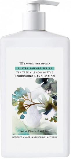 Лосьон для рук с маслами чайного дерева и лимонного мирта «Nourishing hand lotion»