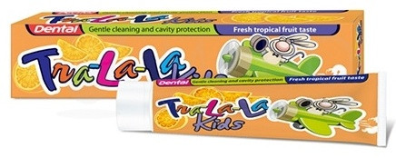Зубная паста детская «Dental kids tra-la-la tropic»