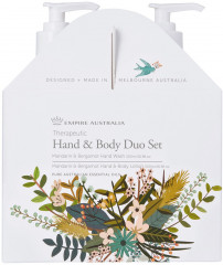 Набор средств по уходу за кожей с маслами мандарина и бергамота «Hand & Body Duo Set»