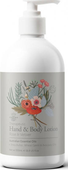 Лосьон для рук и тела «Rose & Vetiver»