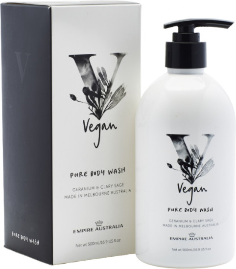 Гель для душа с маслами герани и мускатного шалфея «Geranium & Clary sage»